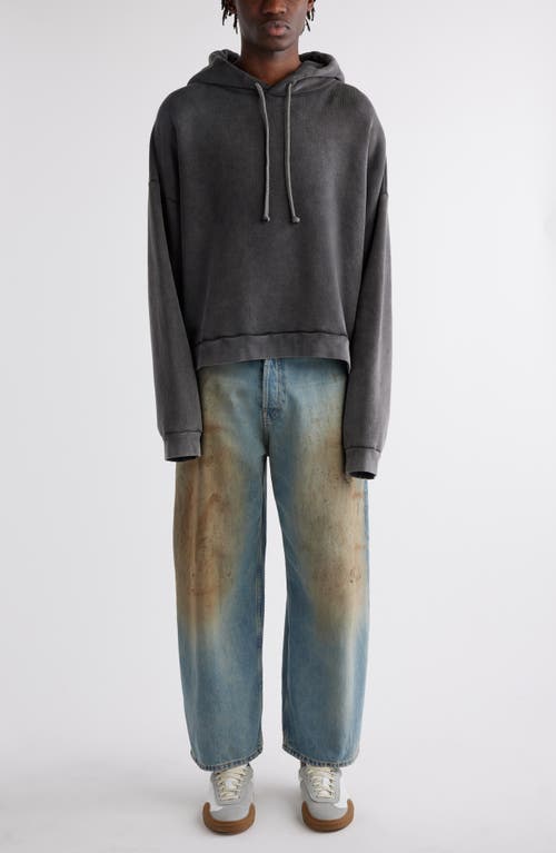 Shop Acne Studios 2023 Penicillin Super Baggy Fit Jeans In Mid Blue