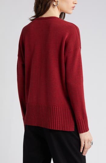 BOSS - Long-sleeved polo shirt in Italian regenerative wool
