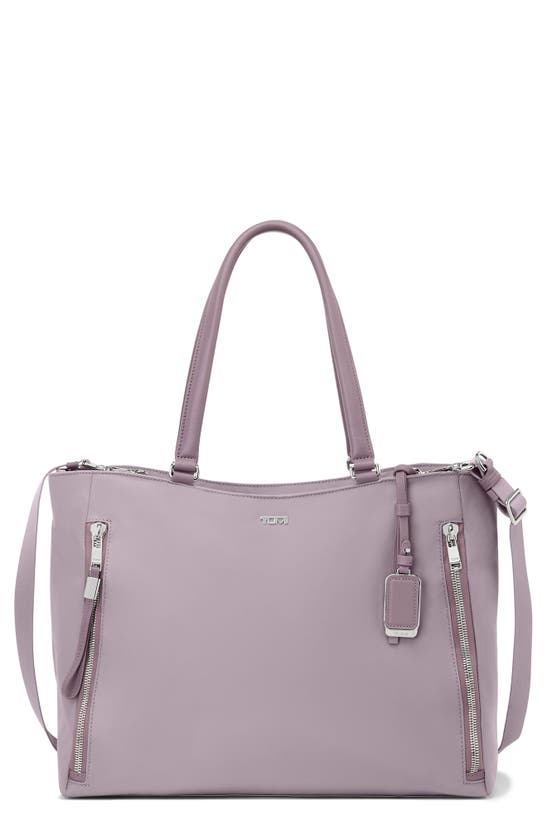 Tumi Voyageur Valetta Large Tote In Lilac