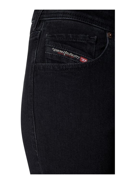 Shop Diesel ® 2002 Z9c25 Straight Leg Jeans In Black/deni
