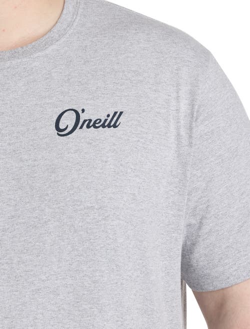 Shop O'neill Combo Graphic Tee In Grey