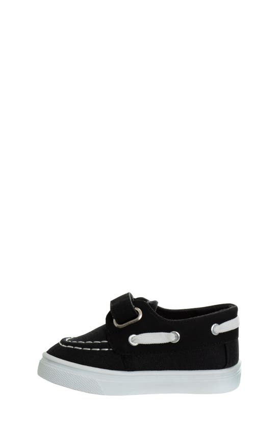 Shop Beverly Hills Polo Club Kids' Moc Toe Sneaker In Black/ White