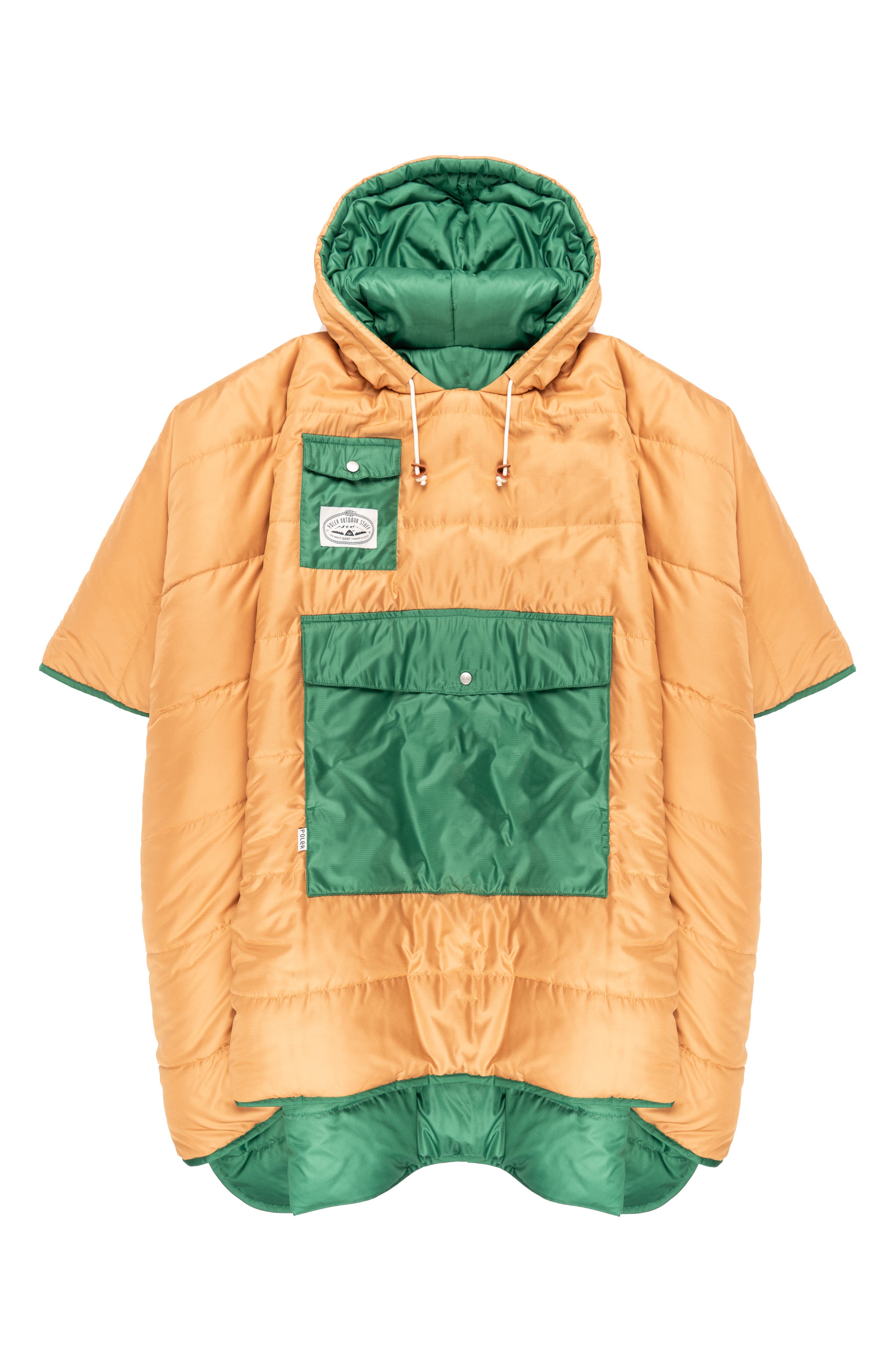 Poler Stuff Hooded Reversible Poncho Nordstrom