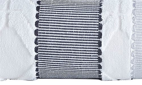 Brooks Brothers Large Square Cotton Towel In White