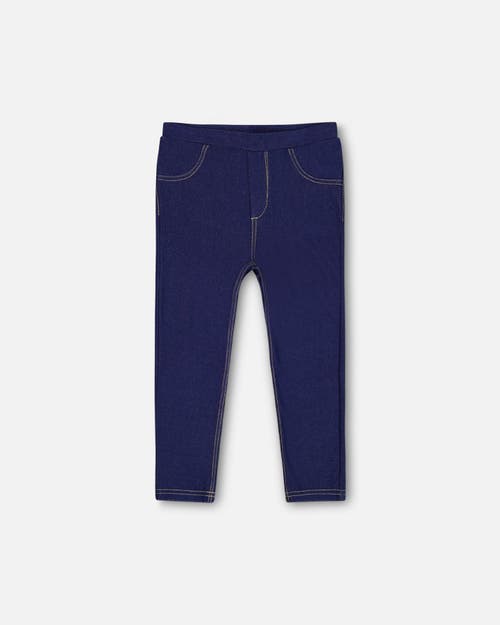 Deux Par Deux Girl's Jeggings Navy Denim at Nordstrom