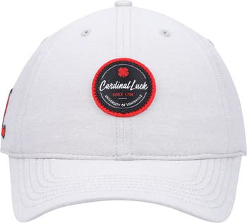 Black Clover Louisville Cardinals Soul Adjustable Hat - Black, Black, POLYESTER, Size OSFM, Rally House