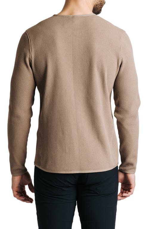 WESTERN RISE WESTERN RISE VENTURE WAFFLE PERFORMANCE CREWNECK SWEATSHIRT 