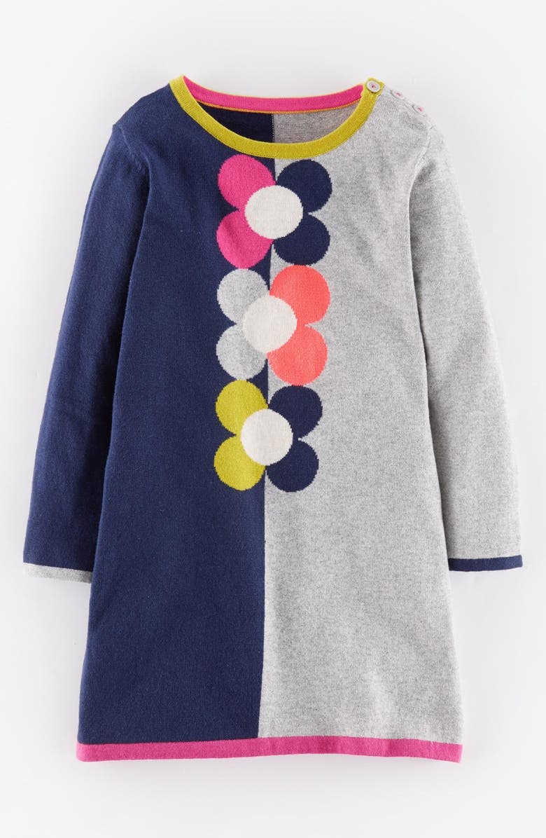 Mini Boden 'Fun' Knit Dress (Toddler Girls, Little Girls & Big Girls ...