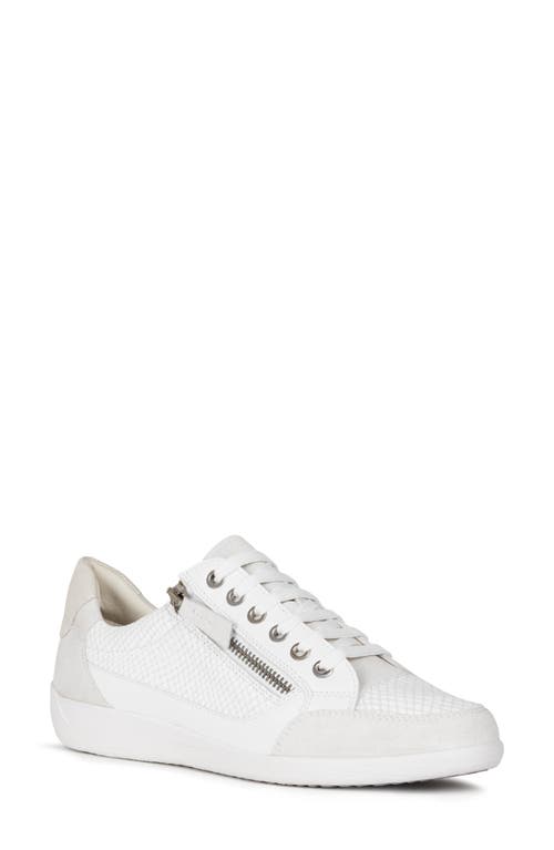 Myria 103 Low Top Sneaker in Off White/White