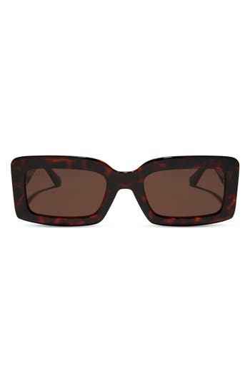 DIFF DIFF 53MM RECTANGLE SUNGLASSES