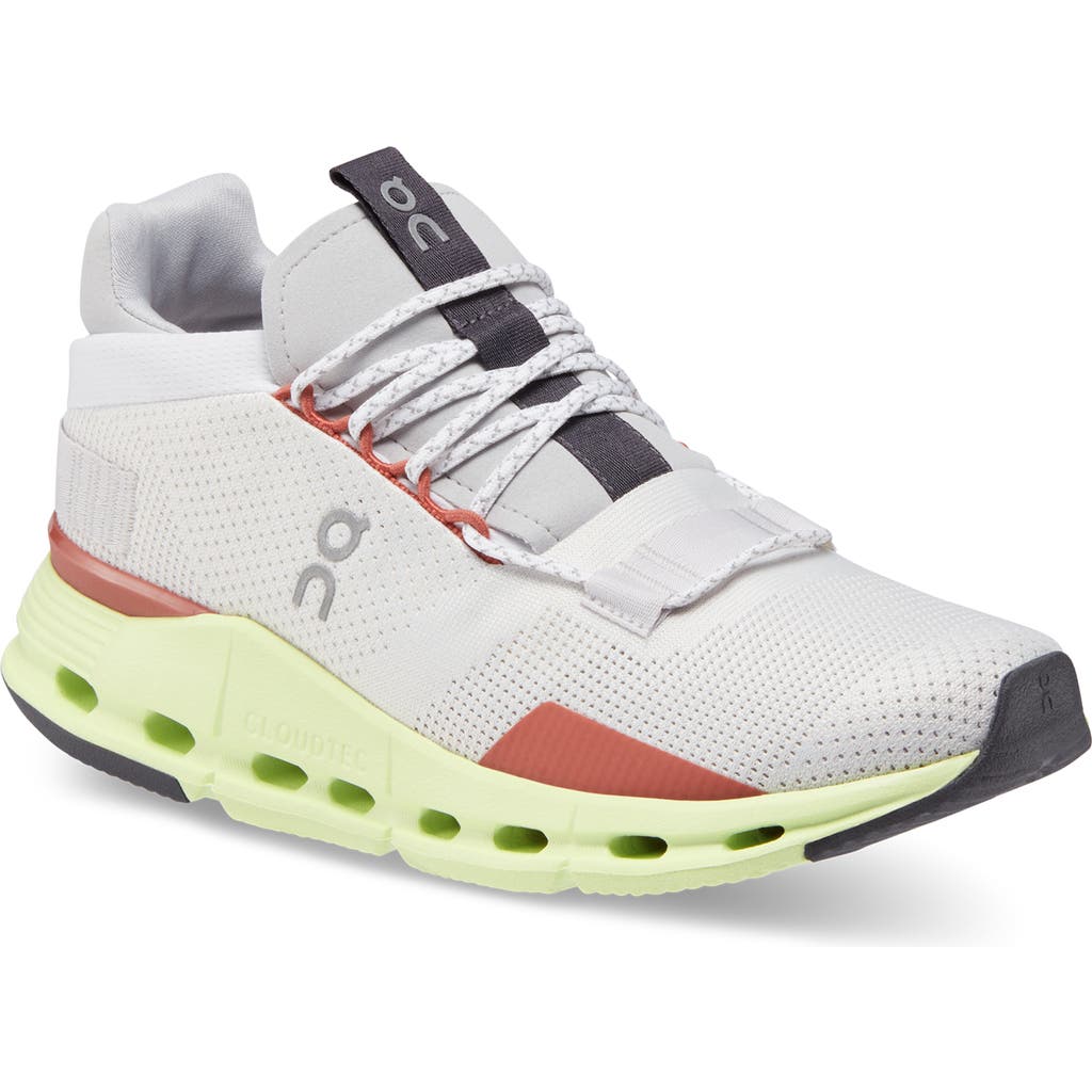 On Cloudnova Trainer In White/limelight