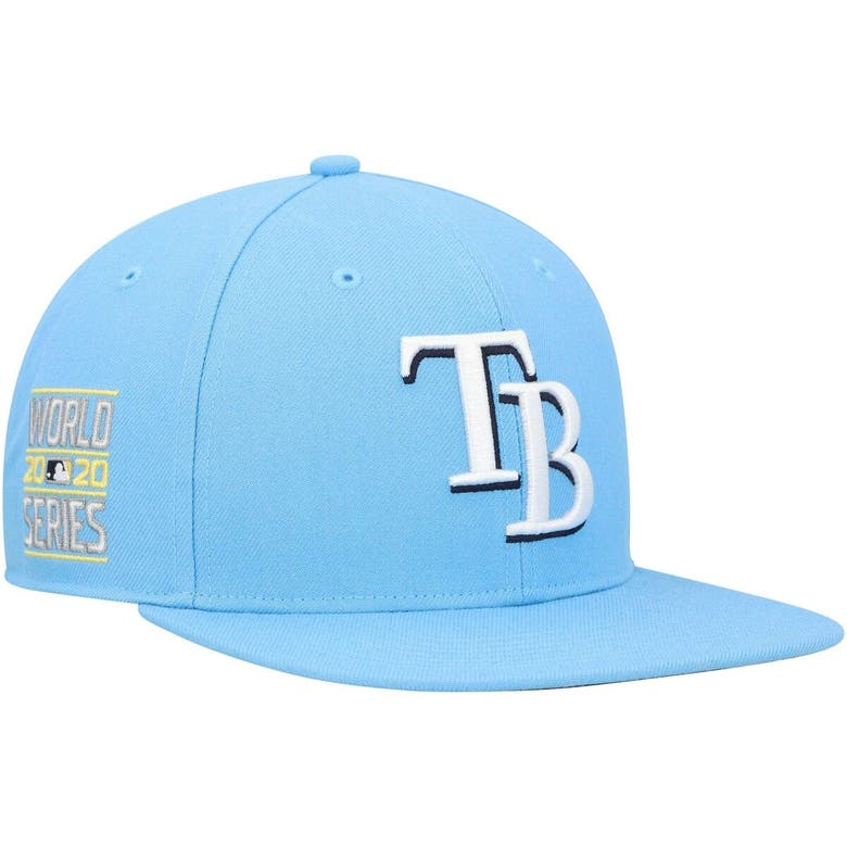 47 ' Light Blue Tampa Bay Rays Sure Shot Captain Snapback Hat