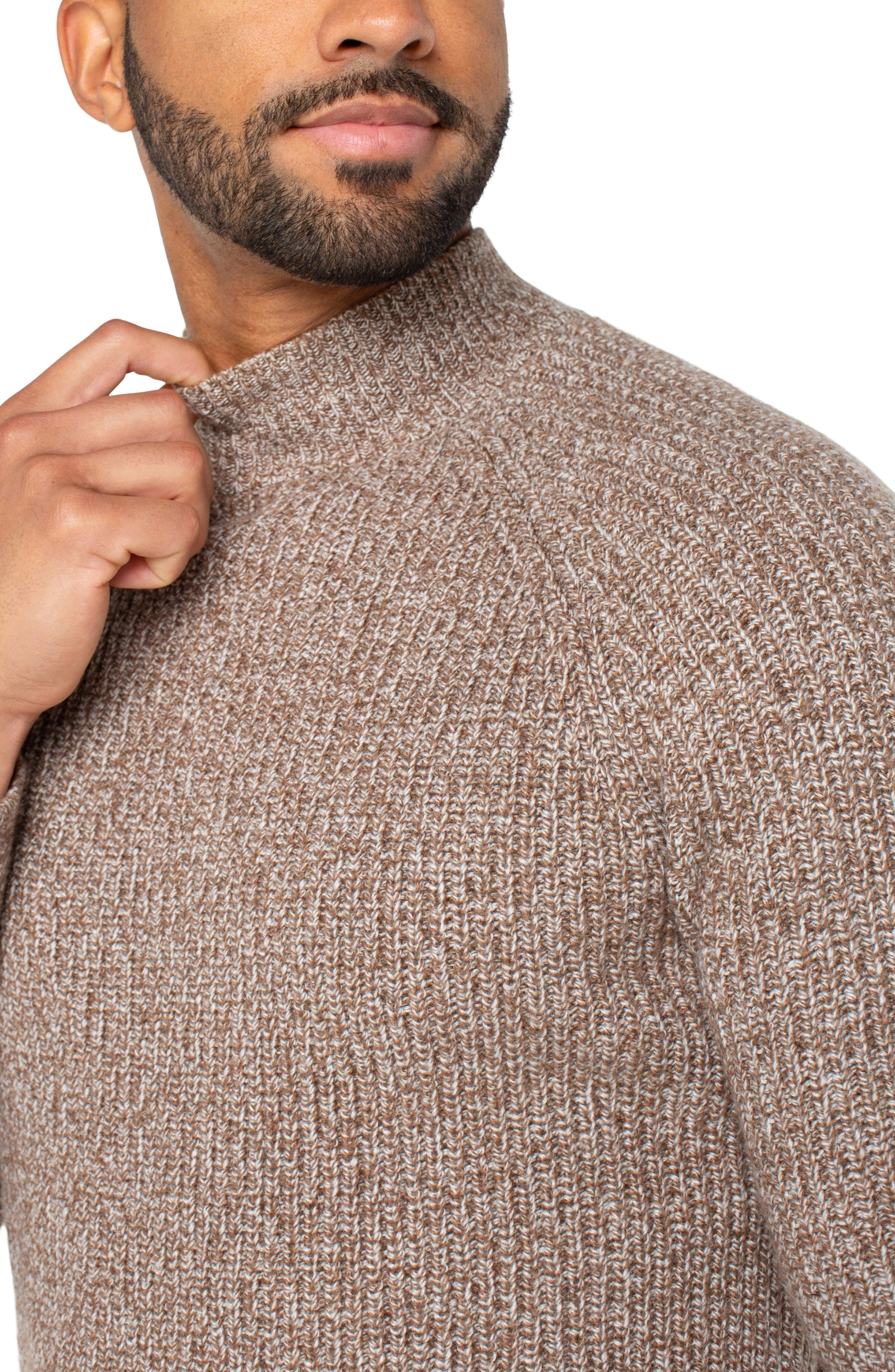 Shaker Stitch Mock Neck Sweater | Nordstrom