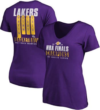 New Era Los Angeles Lakers Purple 2020 NBA Finals Champions Side