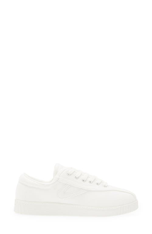 Tretorn 'nylite' Sneaker In New White/white