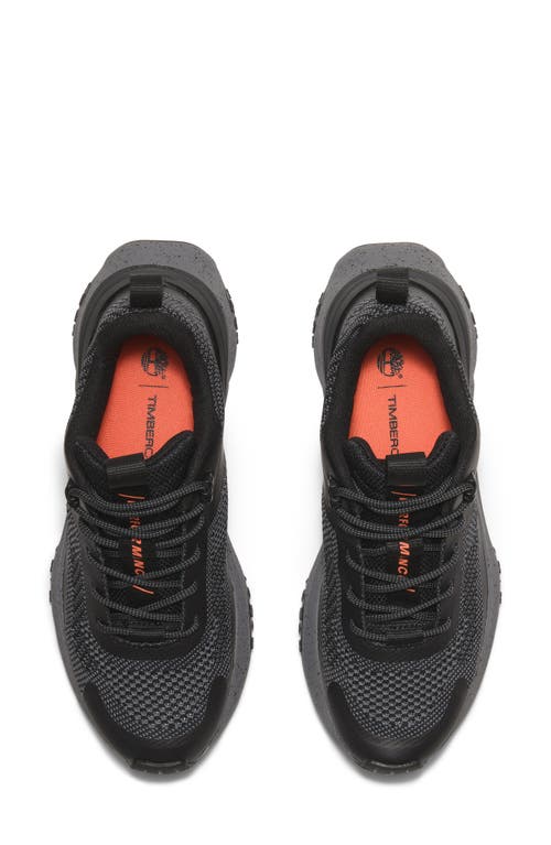 Timberland Motion Access Waterproof Sneaker In Black Knit