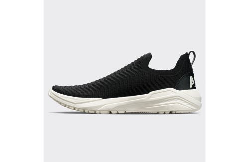 Apl Athletic Propulsion Labs Techloom Traveler Slip-ons In Black/ivory
