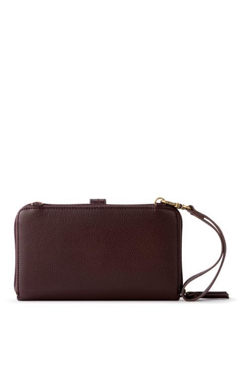 The Sak Iris Smartphone Crossbody In Mahogany