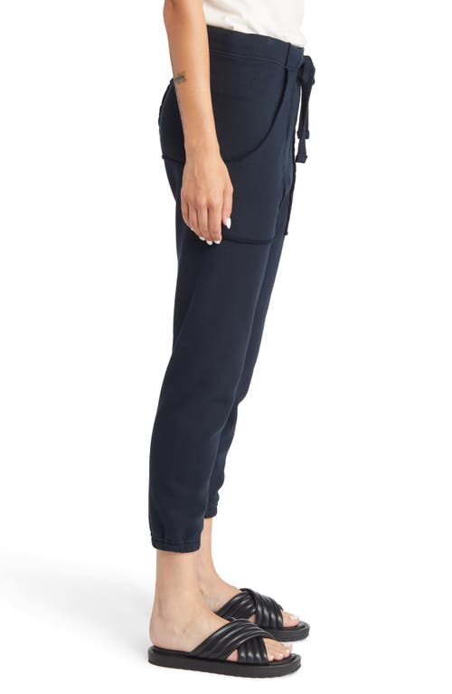 Shop Frank & Eileen Eamon Fleece Jogger Sweatpants In British Royal Navy