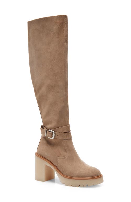 Free People Jasper Over the Knee Boot in Camel