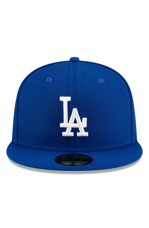 Shop New Era X Diet Starts Monday X Diet Starts Monday Los Angeles Dodgers Fitted Twill Baseball Cap In Blue