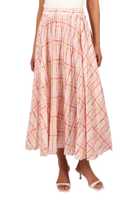 Petal And Pup Petal & Pup Polina Pleated Maxi Skirt In Pink