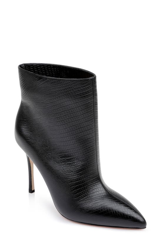 L AGENCE MARIETTE POINTED TOE BOOTIE