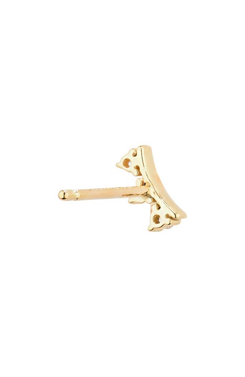 Shop Bony Levy Icon Diamond Stud Earrings In 18k Yellow Gold