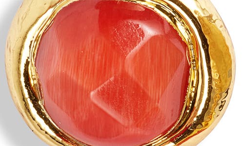 Karine Sultan Crystal Clip-on Drop Earrings In Gold