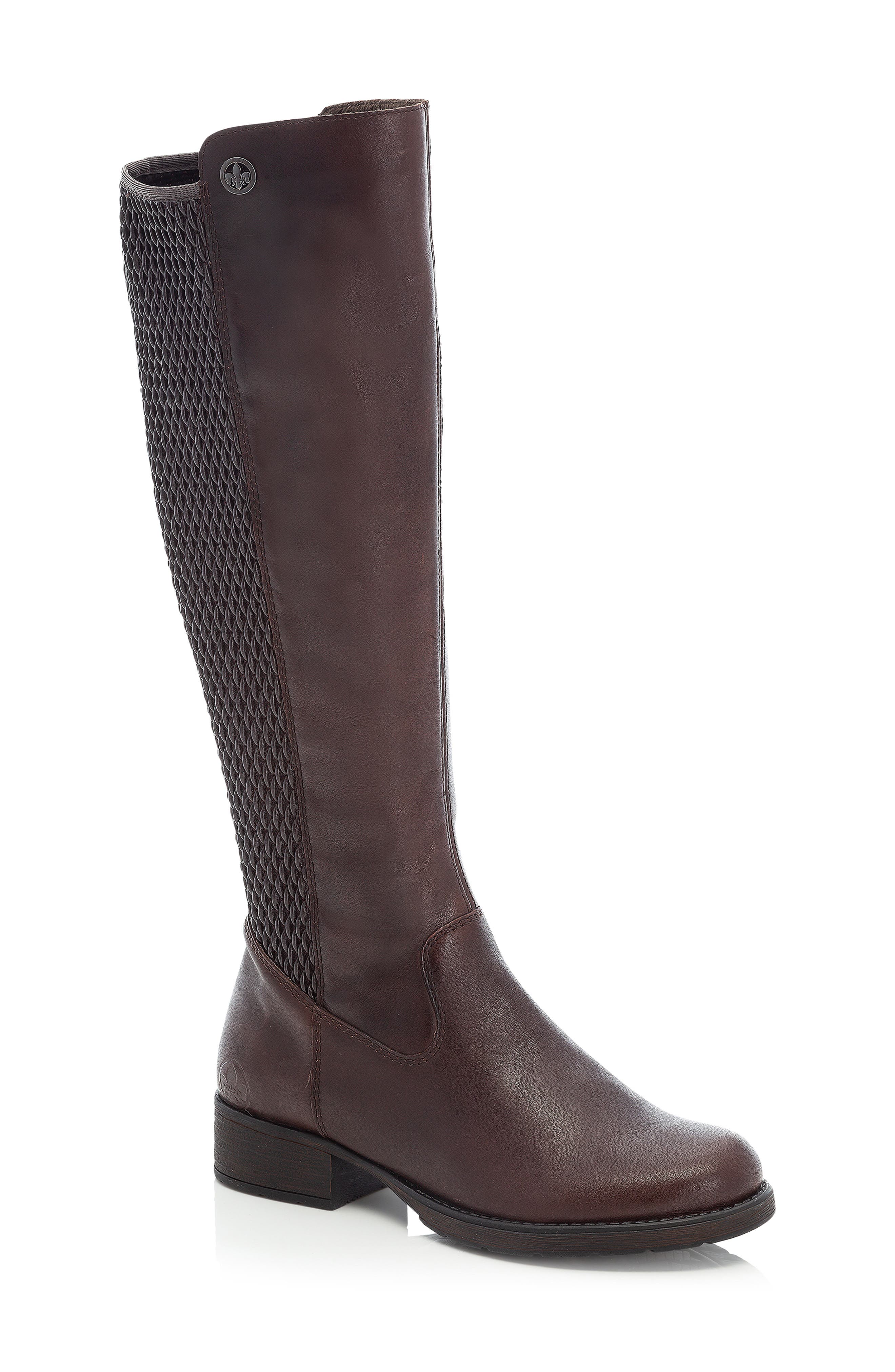 rieker brown boots women's