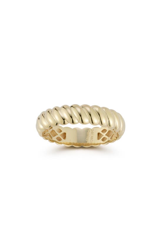 Ember Fine Jewelry Twist Band Ring In 14k Gold