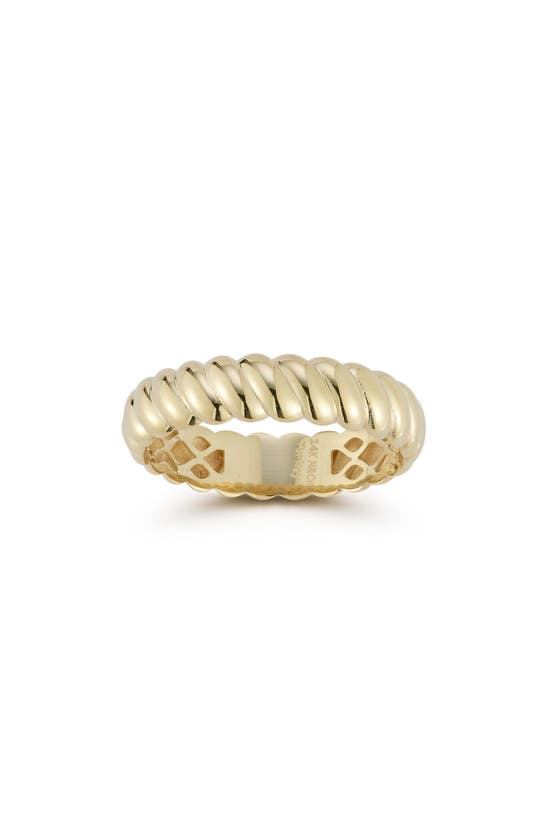 Ember Fine Jewelry Twist Band Ring In 14k Gold