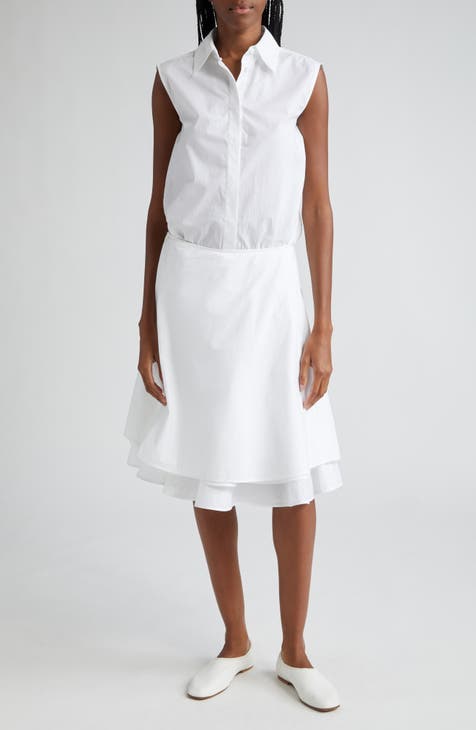 Cindy Washed Cotton Poplin Shirtdress