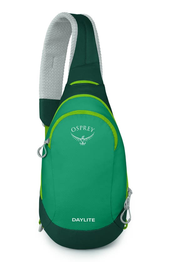 Shop Osprey Daylite Sling Backpack In Green Canopy/ Green Creek