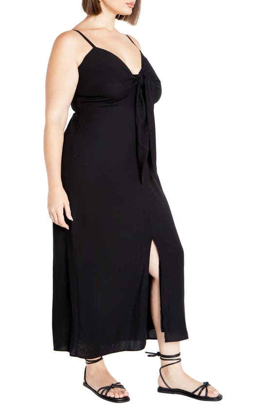 CITY CHIC CITY CHIC ABBIE DRAPE MIDI DRESS 