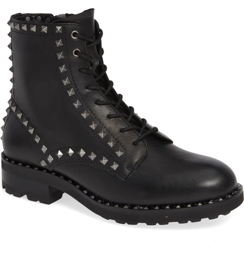 Ash Wolf Studded Combat Boot (Women) | Nordstrom