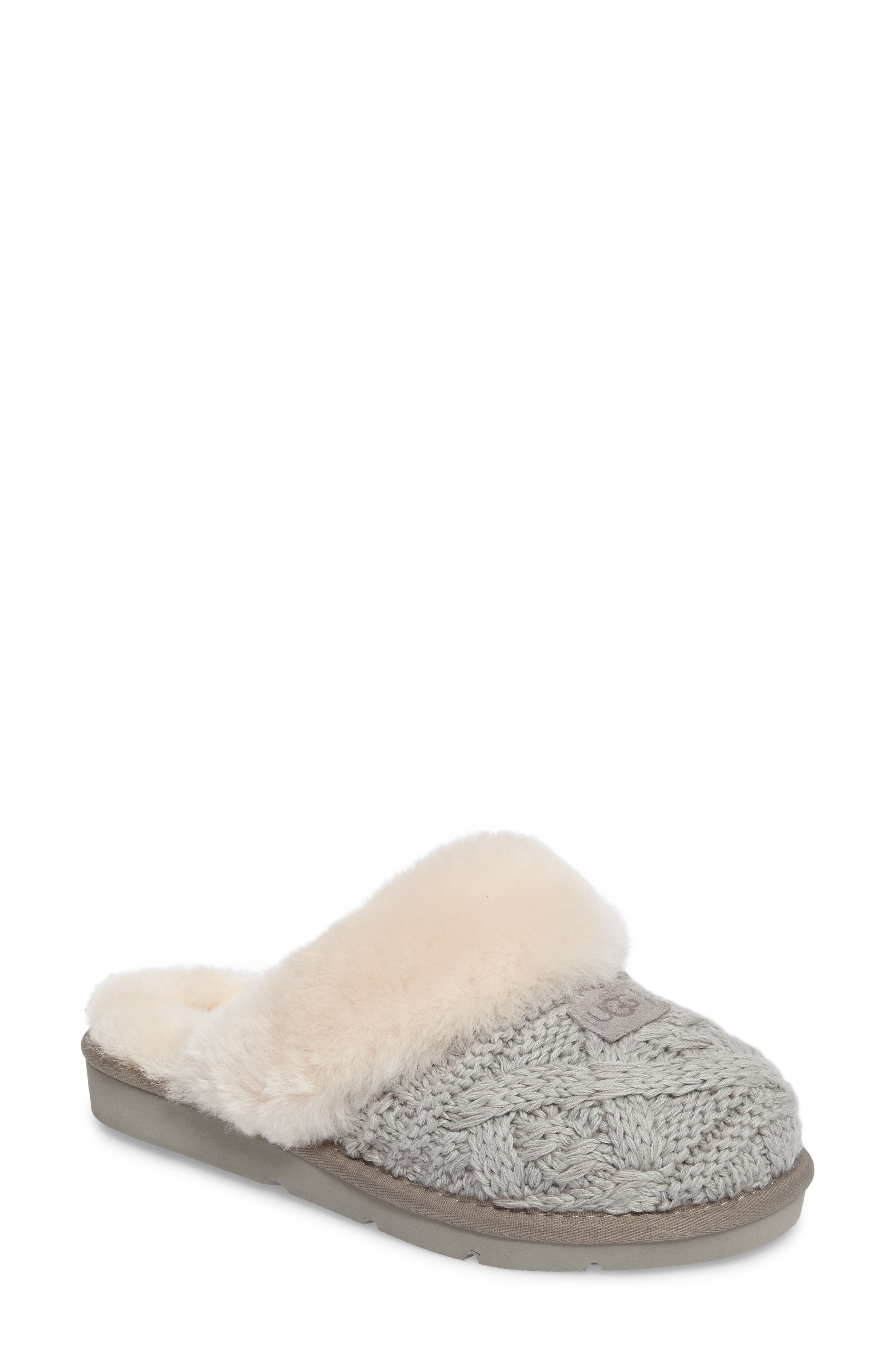 ugg cable knit slippers 