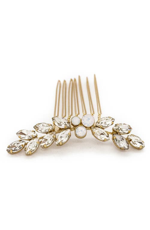Brides & Hairpins Amber Comb in Gold