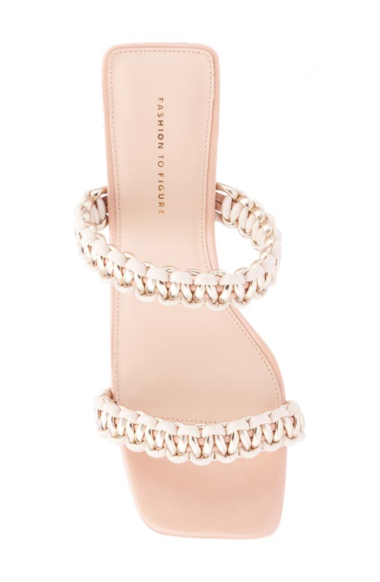 Fashion To Figure Jess Heeled Sandal In Nude
