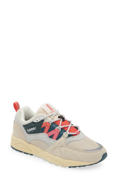 Shop Karhu Gender Inclusive Fusion 2.0 Sneaker In Whitecap Gray/cayenne