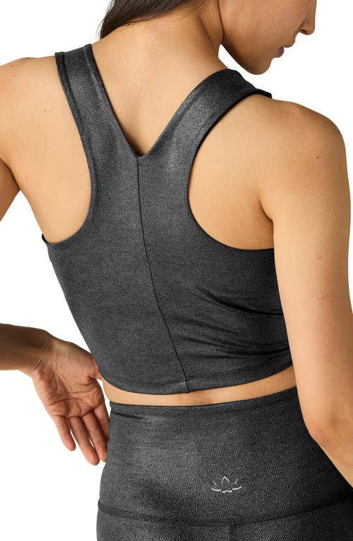 BEYOND YOGA BEYOND YOGA GLOW ON RIB CROP TANK 