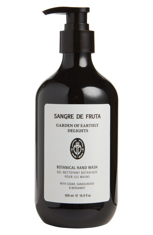 Garden of Earthly Delights Botanical Hand Wash in Black