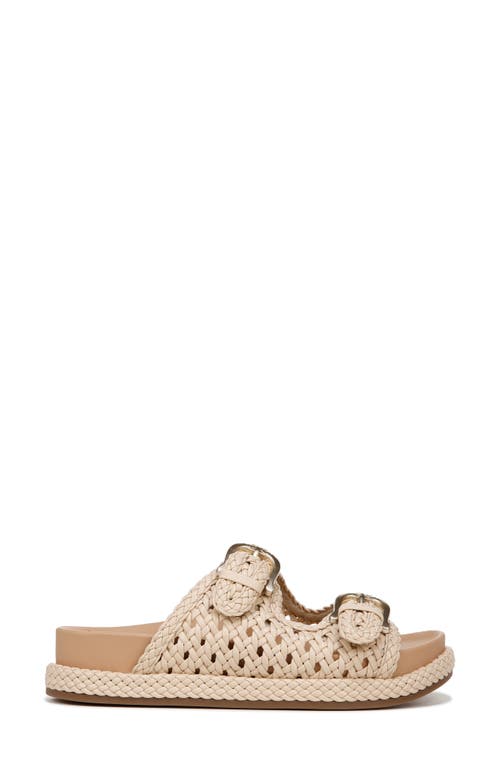 Sam Edelman Women's Reid Buckle Platform Sandal In Linen Leather In Linen
