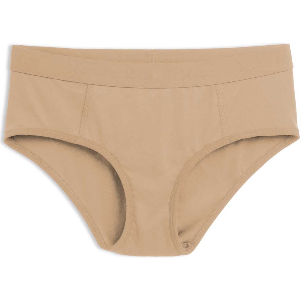 TomboyX Tucking Bikini Hipster Briefs in Chai