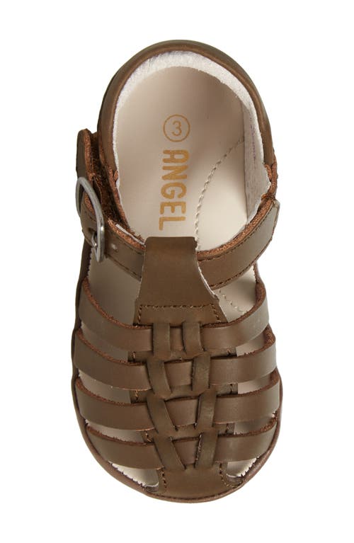 Shop L'amour Kids' Joshua Fisherman Sandal In Brown