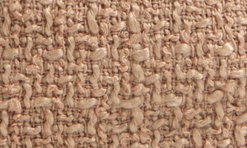 Vince Camuto Nubby Tweed Captain Cap In Camel