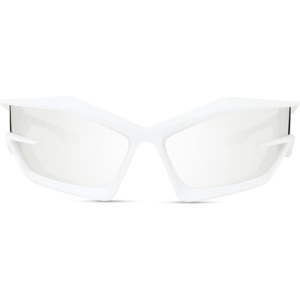 Givenchy Geometric Sunglasses In White
