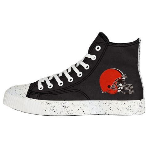 Men's FOCO Cleveland Browns Gradient Sole Knit Sneakers