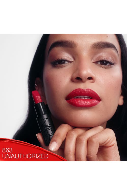 Nars Explicit Refillable Satin Lipstick Unauthorized - 863 0.13 oz / 3.8 G In Unauthorized