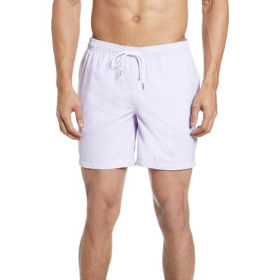 Bonobos 7-Inch E-Waist Swim Trunks, Purple
